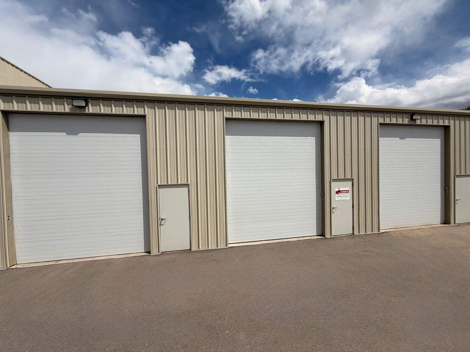 Conroy Moving & Storage self-storage warehouse exterior
