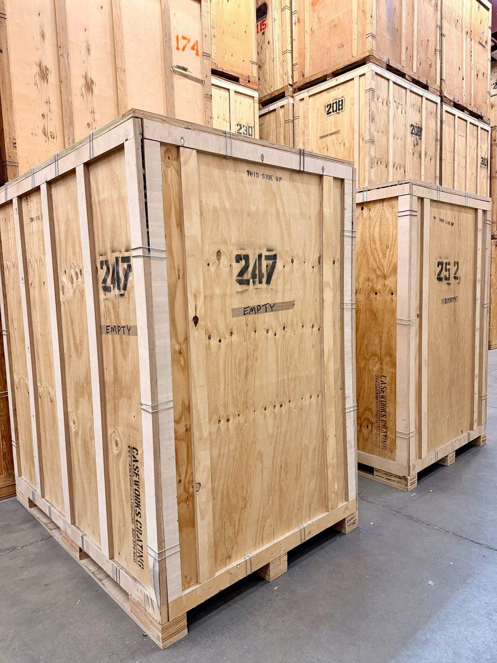 Climate-controlled storage vaults at Conroy Moving
